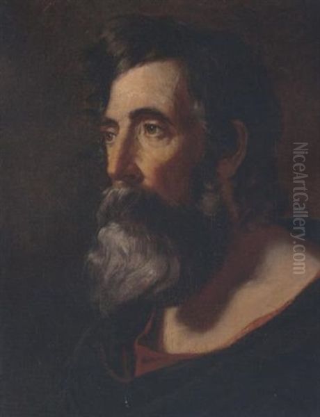 The Head Of A Male Saint - view 1