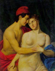 Junges Paar by Jacques-Louis David