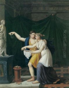 An Offering To The Gods by Jacques-Louis David