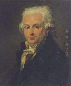 Portrait Of The Actor Dugazon by Jacques-Louis David