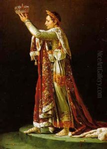 Portrait Of The Emperor Napoleon by Jacques-Louis David
