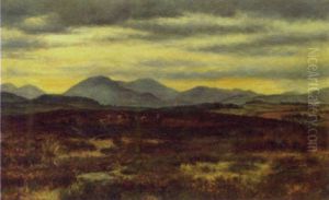 On The Moor Above Kilmalcolm by Alexander Davidson