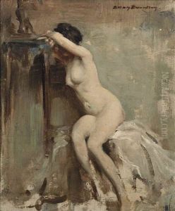 Seated Nude by Allan Douglas Davidson