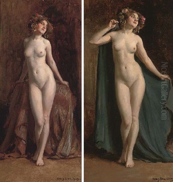 Standing Female Nude (2 Works) - view 1