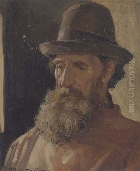 Study Of A Bearded Man - view 1