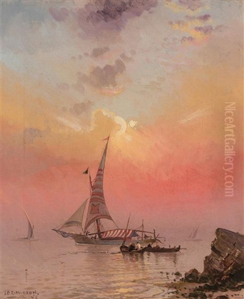 Sail In Sunset - view 1