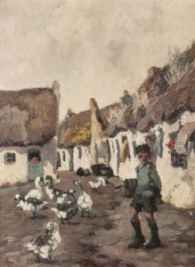 Geese In The Claddagh Geese In The Claddagh