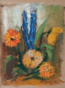 Flower Still Life by Willy Davidson