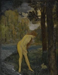 Shy As A Rabbit by Arthur B. Davies