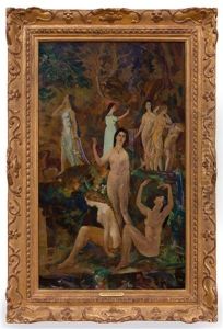 Balance Of The Golden Scale by Arthur B. Davies