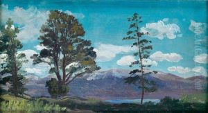 Three Views Of Colorado by Arthur B. Davies