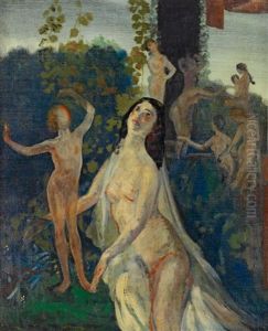 Nudes In A Wooded Landscape Nudes In A Wooded Landscape