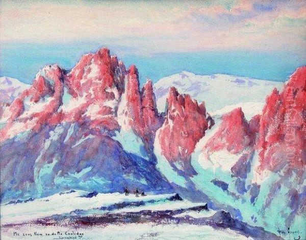 Pic Sans Nom Vu Du Pic Coolidge, Dauphine - view 1