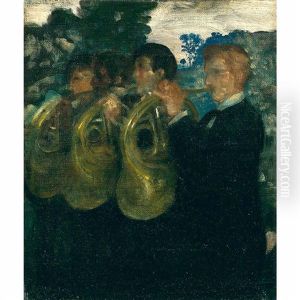The Horn Players by Arthur B. Davies