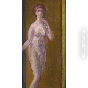 Life Study (interior) by Arthur B. Davies