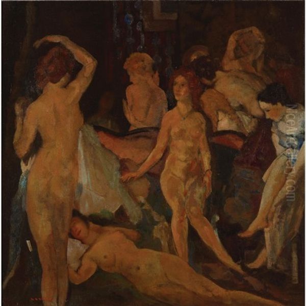 Women In An Interior - view 1