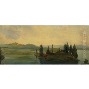 Lake And Island, Sierra Nevada