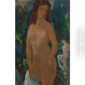 Eyelids Of The Sunset by Arthur B. Davies