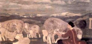Fleecy Arcady by Arthur B. Davies