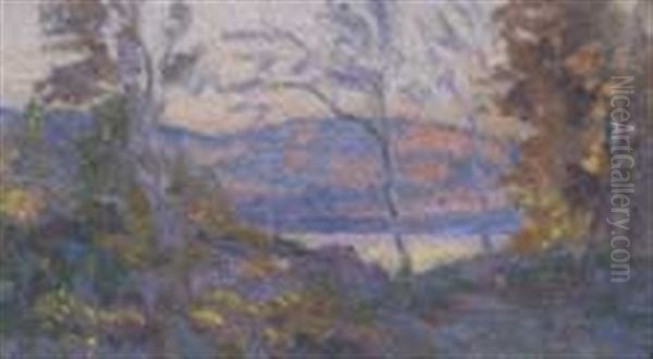 Autumn Rockland Lake - view 1
