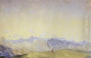 Italian Hills by Arthur B. Davies