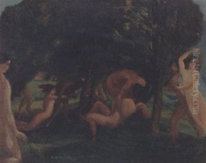 The Bawdy Wind by Arthur B. Davies
