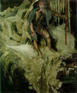 Thrall Of Winter (or The Viking) by Arthur B. Davies