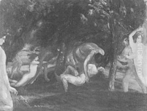 The Bawdy Wind by Arthur B. Davies