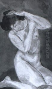 Nude With Red Hair by Arthur B. Davies