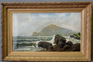 Seascape With Mountain Seascape With Mountain