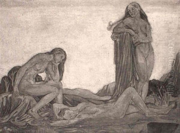 Nymphs Reposing - view 1