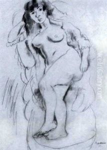 A Tryst At Twilight by Arthur B. Davies