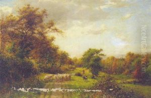 Returning Home With The Flock by James Hey Davies