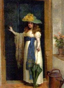 The Visitor by Norman Prescott Davies
