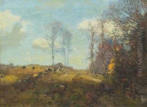 Autumn Hillside by Charles Harold Davis