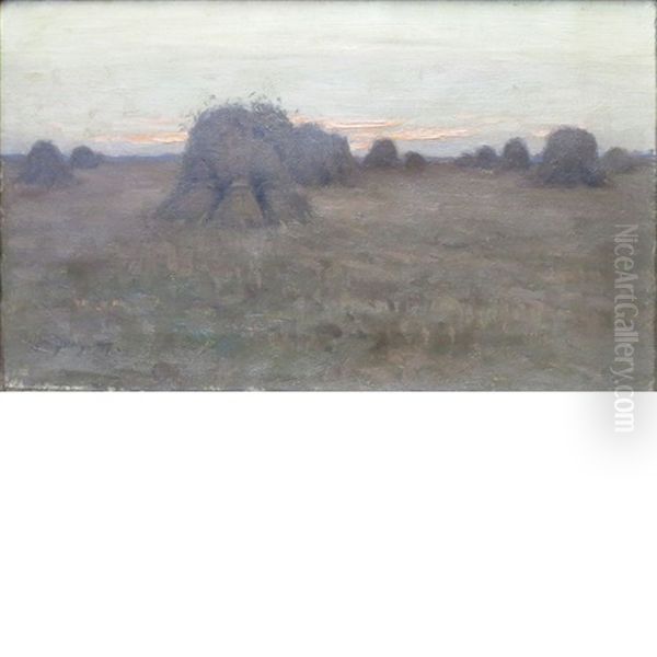 Haystacks - view 1