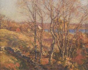 Near Mystic (autumn Landscape) by Charles Harold Davis