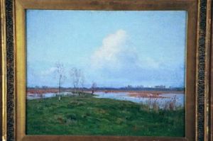 On The Marshes by Charles Harold Davis