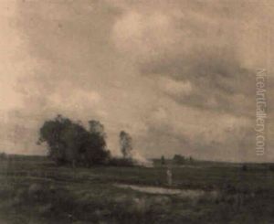 Parisian Landscape by Charles Harold Davis
