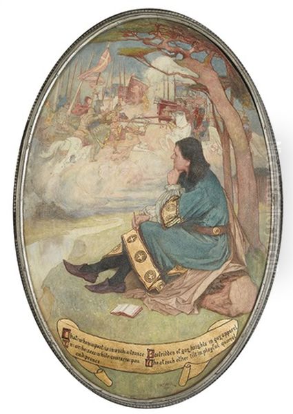 That, When A Poet Is In Such A Trance . . . Oval (from To My Brother George) - view 1