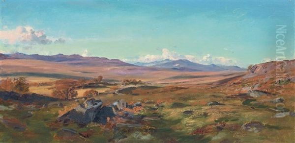 Snowdon From Trawsfynydd, Wales (+ Loch Maree, Scotland; 2 Works) - view 1