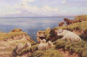 Morning In Brittany by Henry William Banks Davis, R.A.