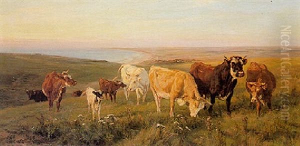 Grazing Cattle - view 1