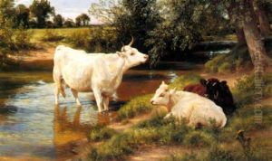 Summer Shade by Henry William Banks Davis, R.A.