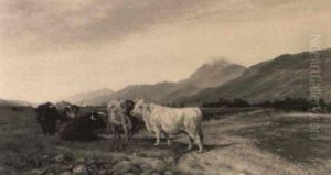 An Autumn Afternoon, Ben Slioch, N.b. by Henry William Banks Davis, R.A.