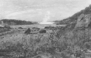 Niagara Falls by Henry William Banks Davis, R.A.