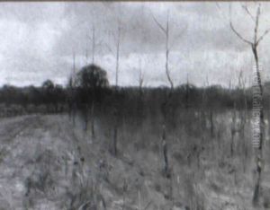 Landscape With Country Road by J. Valentine Davis