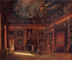 Interior Of A Room In Hampton Court Palace