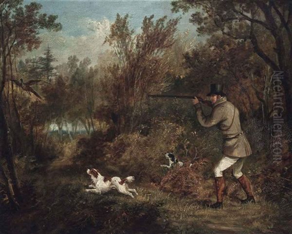 A Pheasant Shoot - view 1