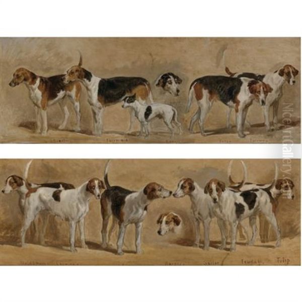 Favorite Foxhounds (pair) - view 1